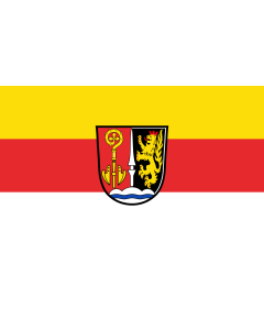 Flag: Bergheim |  landscape flag | 1.35m² | 14.5sqft | 90x150cm | 3x5ft 