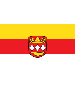 Flag: Ehekirchen |  landscape flag | 1.35m² | 14.5sqft | 90x150cm | 3x5ft 