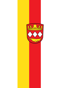 Flag: Ehekirchen | portrait flag | 3.5m² | 38sqft | 300x120cm | 10x4ft