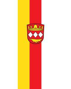 Flag: Ehekirchen |  portrait flag | 3.5m² | 38sqft | 300x120cm | 10x4ft 
