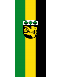 Flag: Karlskron |  portrait flag | 3.5m² | 38sqft | 300x120cm | 10x4ft 