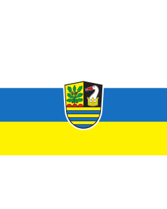 Tisch-Fahne / Tisch-Flagge: Oberhausen 15x25cm