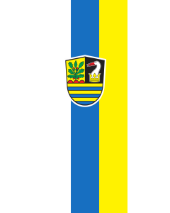 Vertical Hanging Swivel Crossbar Banner Flag: Oberhausen | portrait flag | 3.5m² | 38sqft | 300x120cm | 10x4ft