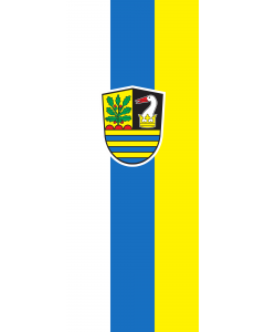 Flag: Oberhausen |  portrait flag | 3.5m² | 38sqft | 300x120cm | 10x4ft 