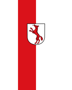 Bandiera: Rennertshofen, M | bandiera ritratto | 3,5&nbsp;m² | 300&nbsp;×&nbsp;120&nbsp;cm 