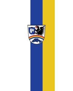 Flag: Weichering |  portrait flag | 3.5m² | 38sqft | 300x120cm | 10x4ft 