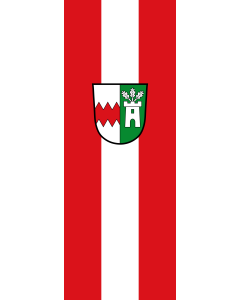Flag: Ernsgaden |  portrait flag | 6m² | 64sqft | 400x150cm | 13x5ft 