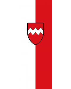 Vertical Hanging Swivel Crossbar Banner Flag: Geisenfeld, St |  portrait flag | 6m² | 64sqft | 400x150cm | 13x5ft 