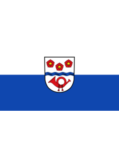 Flagge: Large Pörnbach  |  Querformat Fahne | 1.35m² | 90x150cm 