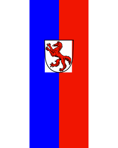 Flagge:  Vohburg a.d.Donau, St  |  Hochformat Fahne | 3.5m² | 300x120cm 