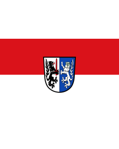 Flag: Babensham |  landscape flag | 1.35m² | 14.5sqft | 90x150cm | 3x5ft 