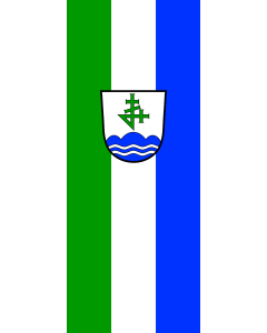 Flag: Bernau a.Chiemsee | portrait flag | 3.5m² | 38sqft | 300x120cm | 10x4ft