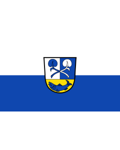 Tisch-Fahne / Tisch-Flagge: Chiemsee 15x25cm