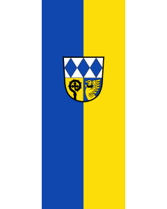 Flag: Eiselfing | portrait flag | 3.5m² | 38sqft | 300x120cm | 10x4ft