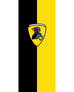 Flag: Bad Endorf, M |  portrait flag | 3.5m² | 38sqft | 300x120cm | 10x4ft 