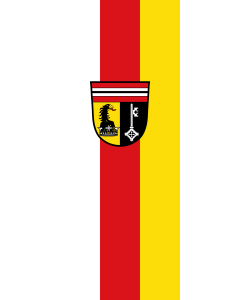 Vertical Hanging Swivel Crossbar Banner Flag: Griesstätt | portrait flag | 3.5m² | 38sqft | 300x120cm | 10x4ft