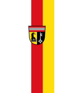 Vertical Hanging Swivel Crossbar Banner Flag: Griesstätt | portrait flag | 6m² | 64sqft | 400x150cm | 13x5ft