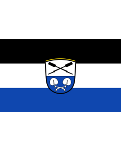 Tisch-Fahne / Tisch-Flagge: Gstadt a.Chiemsee 15x25cm