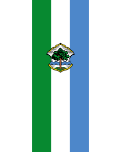 Flag: Kiefersfelden | portrait flag | 6m² | 64sqft | 400x150cm | 13x5ft