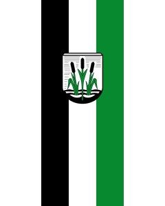 Flag: Kolbermoor, St |  portrait flag | 3.5m² | 38sqft | 300x120cm | 10x4ft 