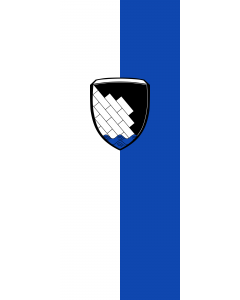 Flagge:  Nußdorf a.Inn  |  Hochformat Fahne | 3.5m² | 300x120cm 