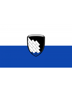 Flagge: Large Nußdorf a.Inn  |  Querformat Fahne | 1.35m² | 90x150cm 