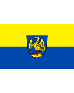 Flag: Oberaudorf |  landscape flag | 1.35m² | 14.5sqft | 90x150cm | 3x5ft 