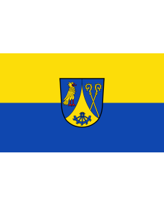 Tisch-Fahne / Tisch-Flagge: Prien a.Chiemsee, M 15x25cm