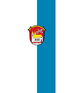 Flagge:  Prutting  |  Hochformat Fahne | 3.5m² | 300x120cm 