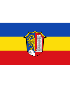 Flag: Raubling | landscape flag | 1.35m² | 14.5sqft | 90x150cm | 3x5ft