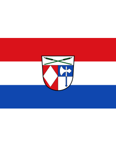 Tisch-Fahne / Tisch-Flagge: Rohrdorf 15x25cm