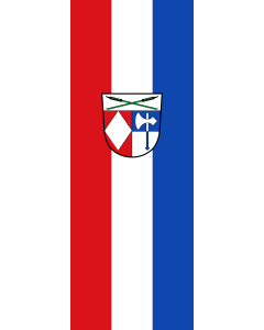 Flag: Rohrdorf | portrait flag | 6m² | 64sqft | 400x150cm | 13x5ft