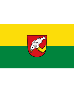 Flag: Schonstett |  landscape flag | 1.35m² | 14.5sqft | 90x150cm | 3x5ft 