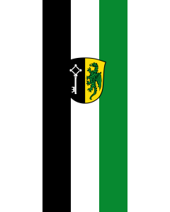 Flag: Söchtenau |  portrait flag | 3.5m² | 38sqft | 300x120cm | 10x4ft 