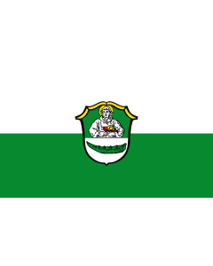 Flag: Stephanskirchen |  landscape flag | 1.35m² | 14.5sqft | 90x150cm | 3x5ft 