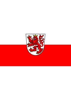 Flagge: Large Wasserburg a.Inn, St  |  Querformat Fahne | 1.35m² | 90x150cm 