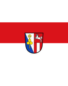 Tisch-Fahne / Tisch-Flagge: Albaching 15x25cm