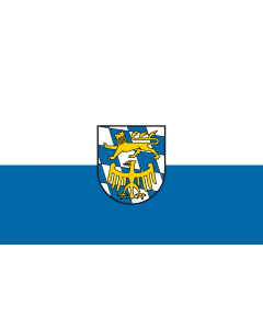 Flag: Starnberg (Kreis) | landscape flag | 1.35m² | 14.5sqft | 90x150cm | 3x5ft