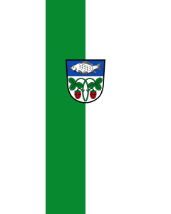 Flag: Feldafing |  portrait flag | 6m² | 64sqft | 400x150cm | 13x5ft 