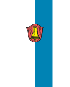 Flagge:  Gilching  |  Hochformat Fahne | 3.5m² | 300x120cm 