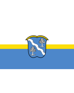 Tisch-Fahne / Tisch-Flagge: Krailling 15x25cm