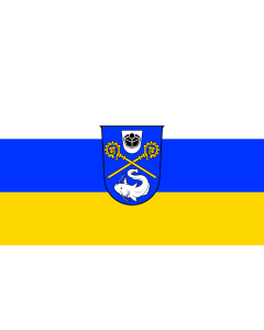 Flagge: Large Weßling  |  Querformat Fahne | 1.35m² | 90x150cm 