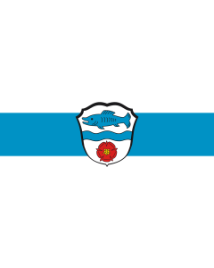 Tisch-Fahne / Tisch-Flagge: Wörthsee 15x25cm
