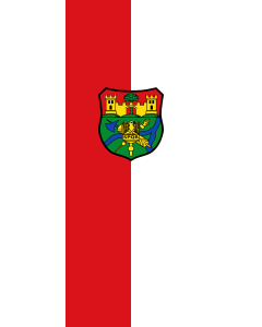 Vertical Hanging Swivel Crossbar Banner Flag: Altenmarkt a.d.Alz |  portrait flag | 3.5m² | 38sqft | 300x120cm | 10x4ft 