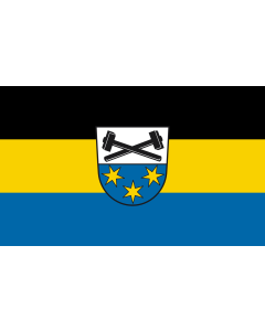 Tisch-Fahne / Tisch-Flagge: Bergen 15x25cm