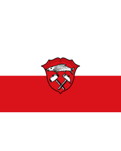 Tisch-Fahne / Tisch-Flagge: Inzell 15x25cm