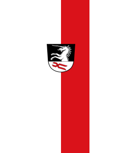 Flag: Nußdorf |  portrait flag | 6m² | 64sqft | 400x150cm | 13x5ft 