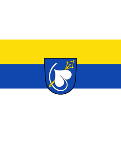 Flag: Pittenhart |  landscape flag | 1.35m² | 14.5sqft | 90x150cm | 3x5ft 