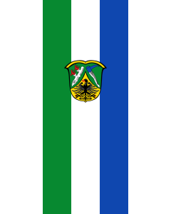 Flag: Reit im Winkl |  portrait flag | 3.5m² | 38sqft | 300x120cm | 10x4ft 