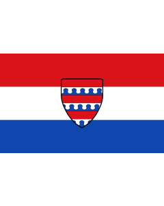 Flag: Schnaitsee | landscape flag | 1.35m² | 14.5sqft | 90x150cm | 3x5ft